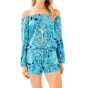 Lilly Pulitzer Tortuga Time Romper